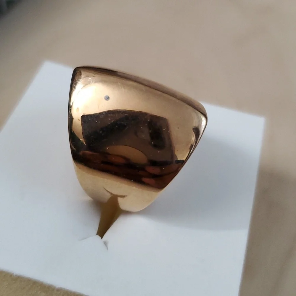 Knife Edge Sterling Silver 925 Modern Ring